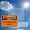 Signmission Ethylene Oxide In Use OSHA Warning Sign, Plastic, 10in W x 7in L, 2PK OS-2PACK-WS-P-710-L-12601 - alternate 4